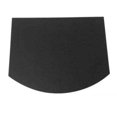 Black Arched Desk Mat